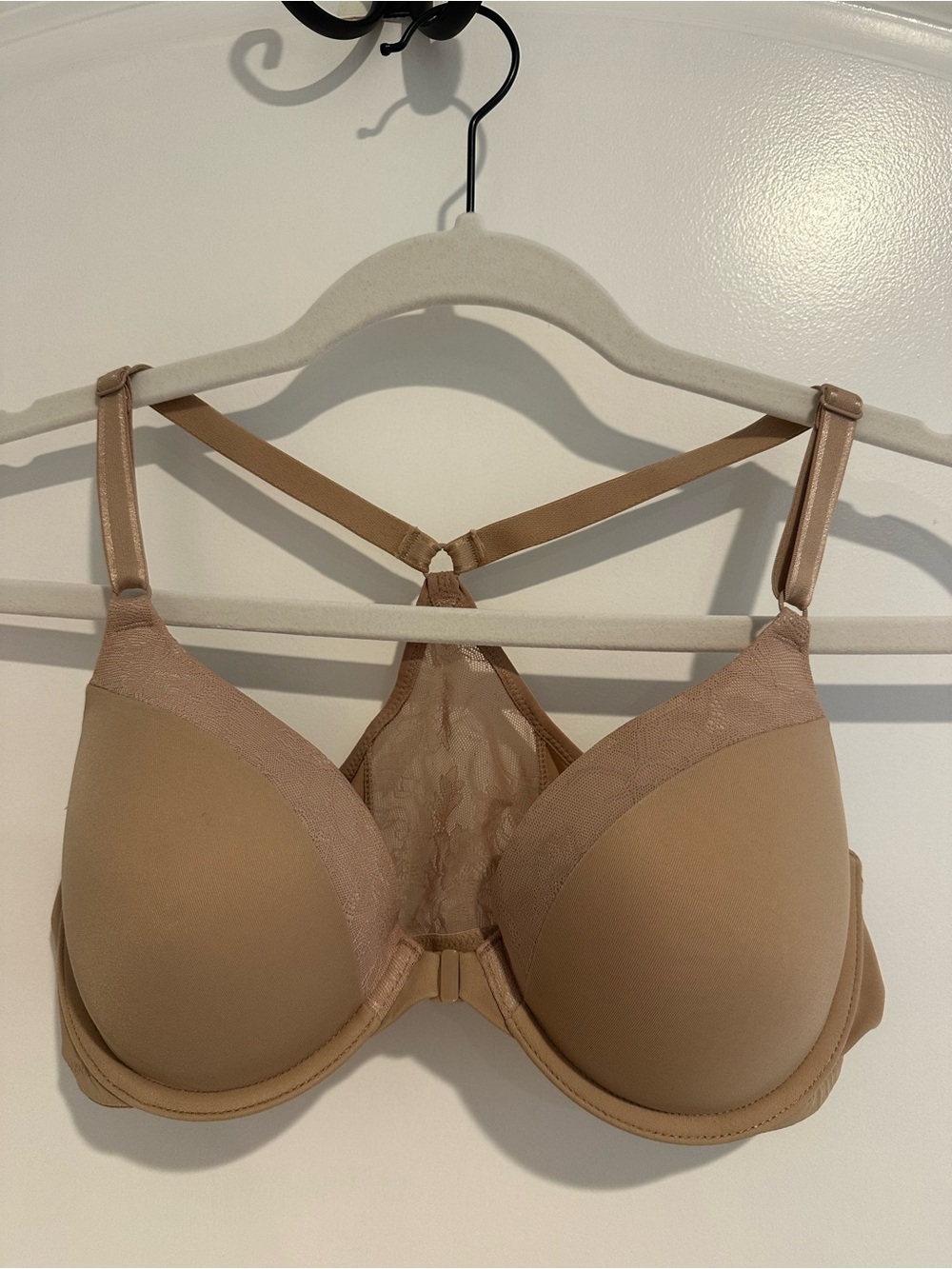 Nude T-Shirt Bra with Racerback Support